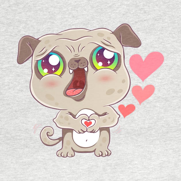 Pug by Sir13